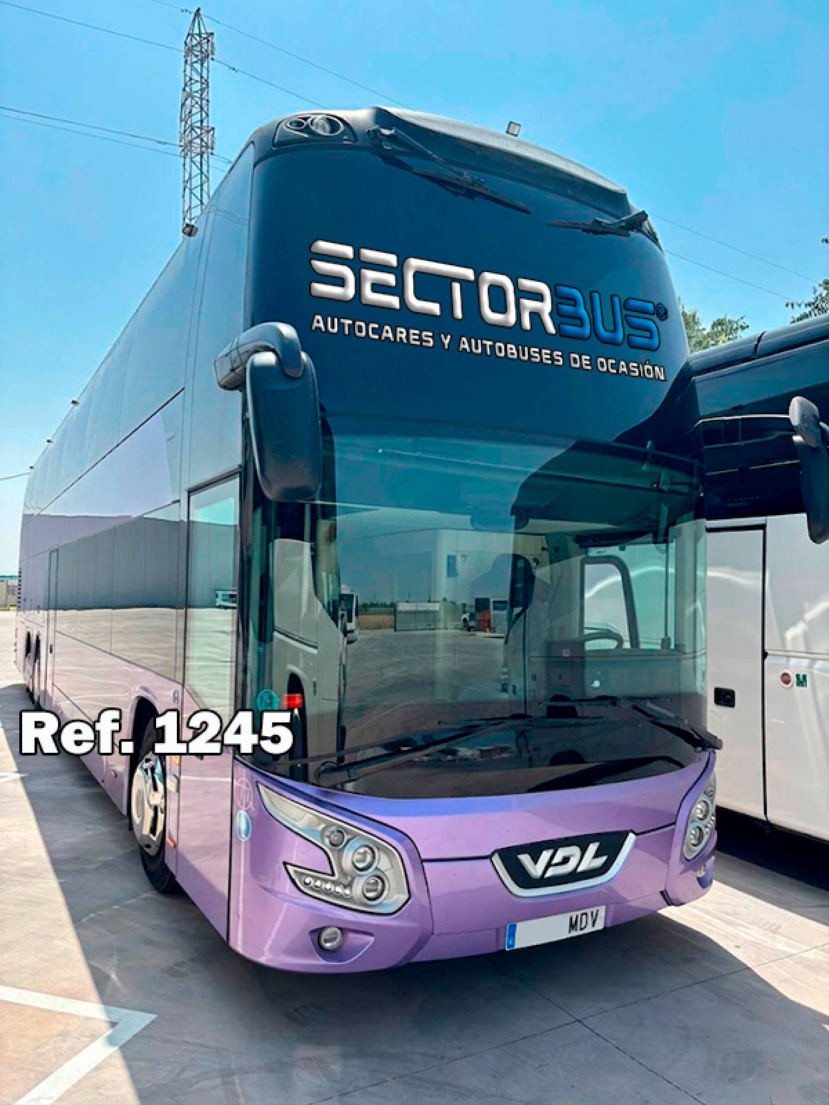 Autobús Daf VDL Futura Doble Piso 87 Plazas + Guía + Conductor Segunda Mano año 2017