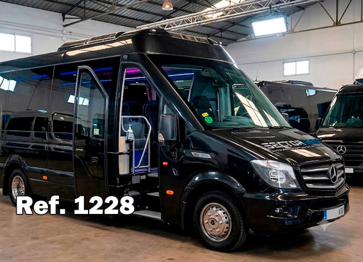 Microbús Mercedes Benz Integralia Tatoo One Vip Class 24 Plazas + Conductor Segunda Mano año 2019