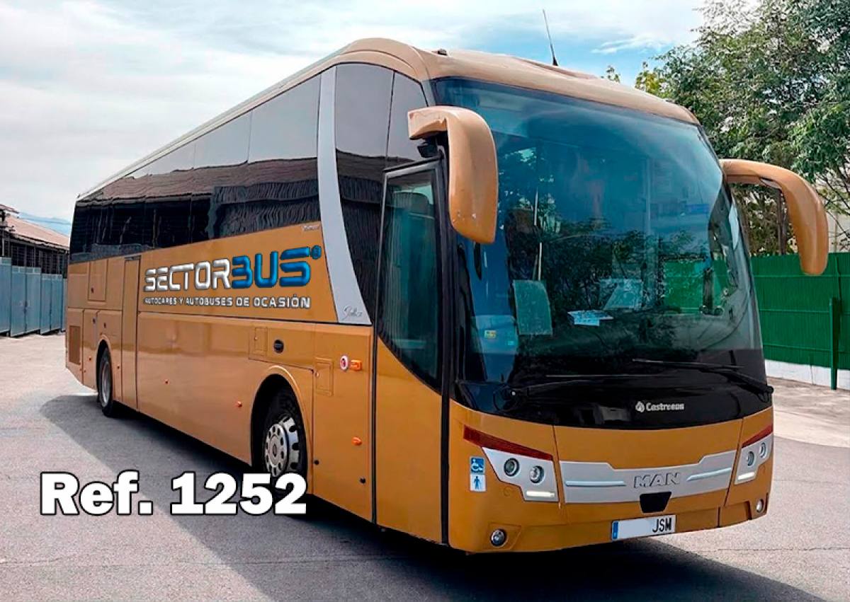 Autobús Man Castrosua Stellae 59 Plazas + Guía + Conductor con 1 y 2 PMR Segunda Mano Febr. 2016 y Sept. 2016