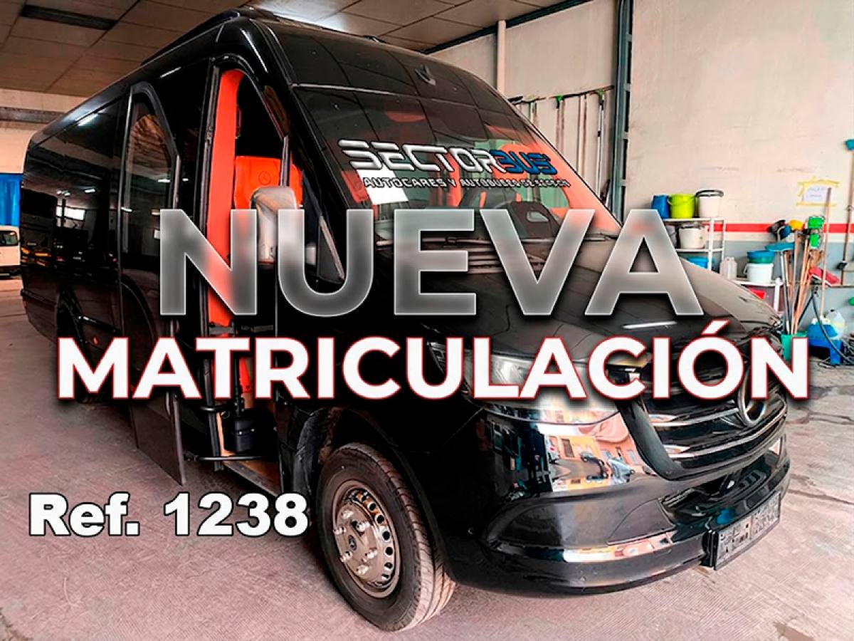 Microbús Mercedes Benz 519 CDI Sprinter 22 Plazas + Guía + Conductor nueva matriculación
